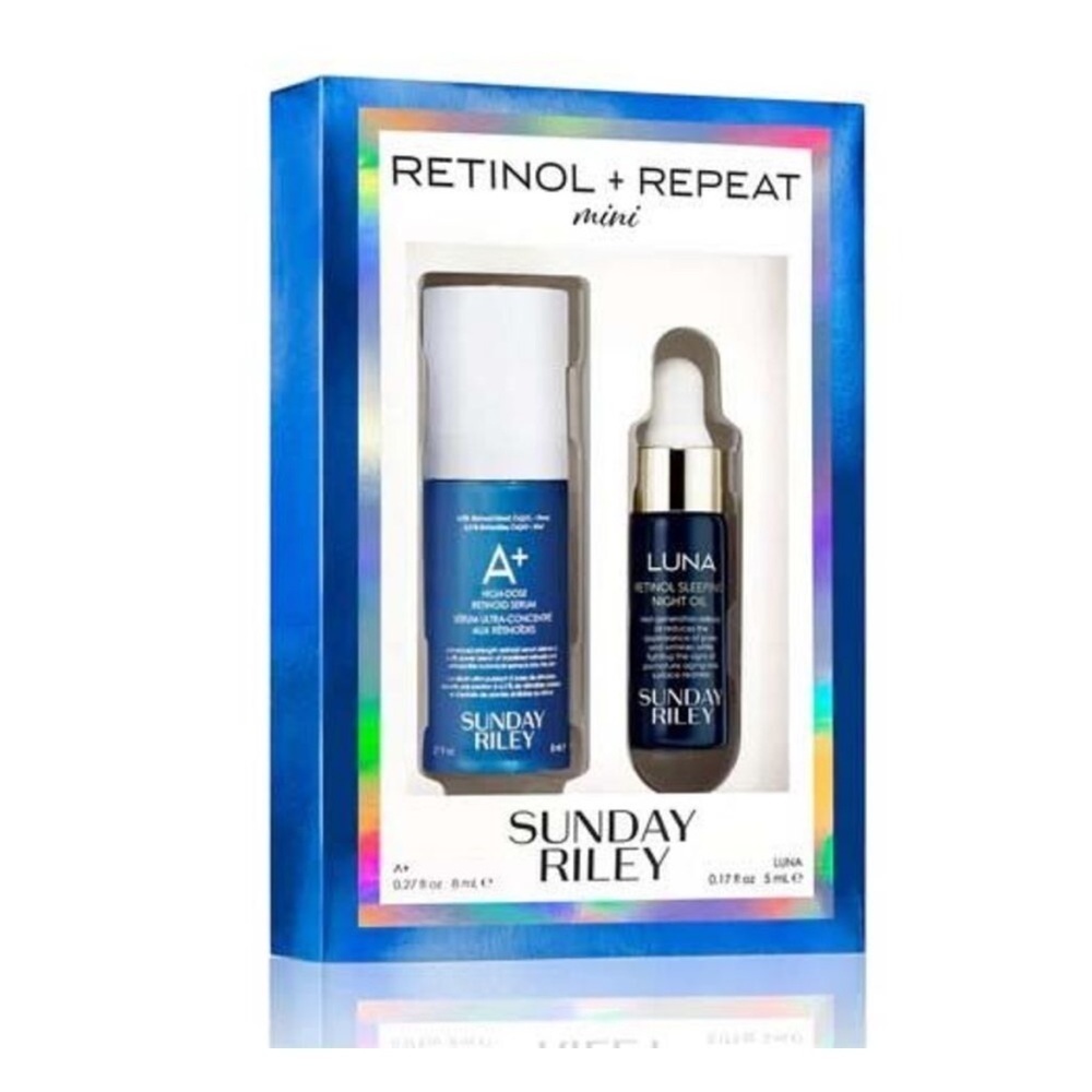 Sunday Riley Retinol + Repeat mini set travel NWT